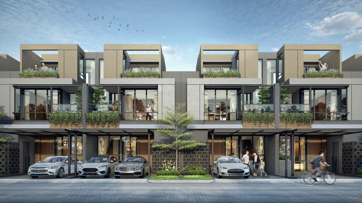 Hunian BSD konsep back to nature