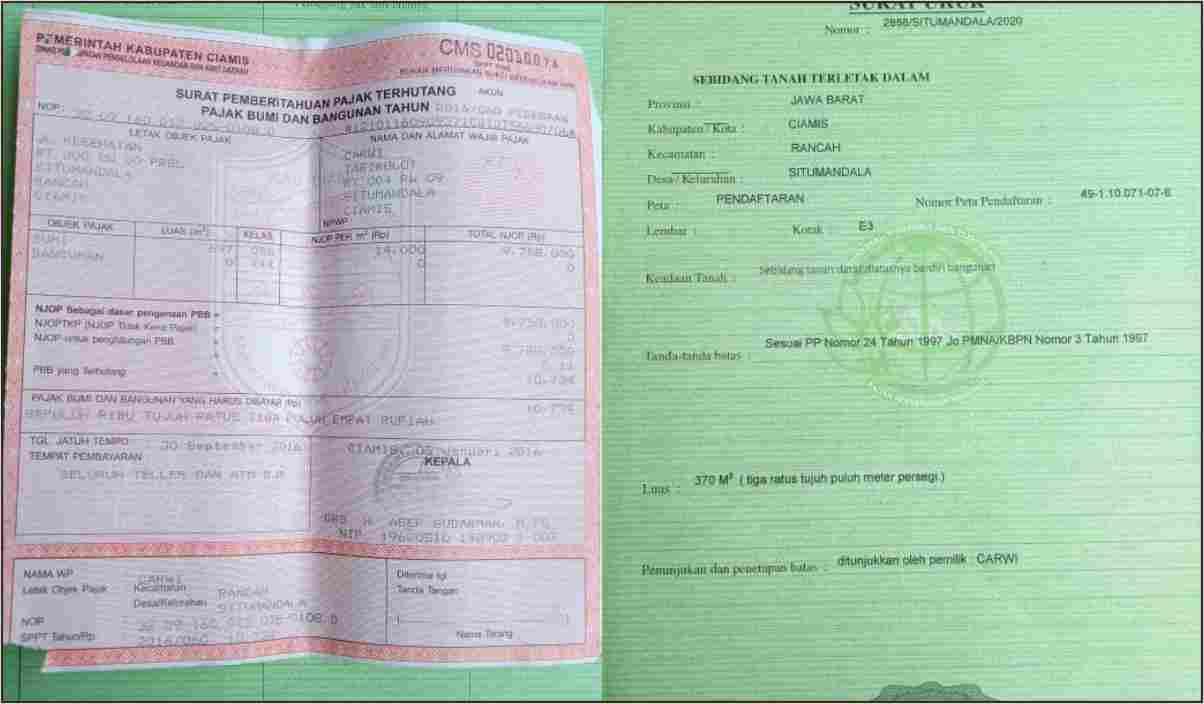 Lakukan Beberapa Hal Berikut Ini Jika Luas Tanah Sertifikat Berbeda di PBB