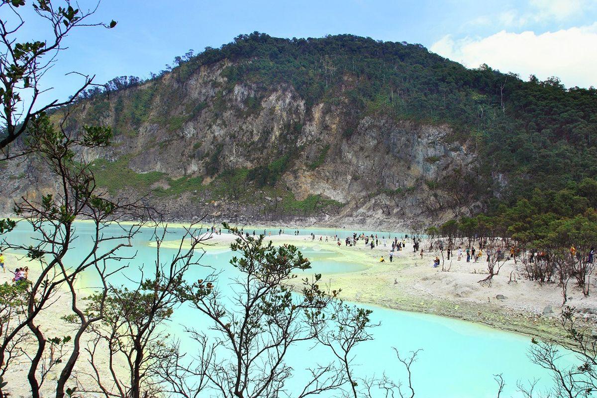 kawah putih, wisata ciwidey, libur akhir tahun