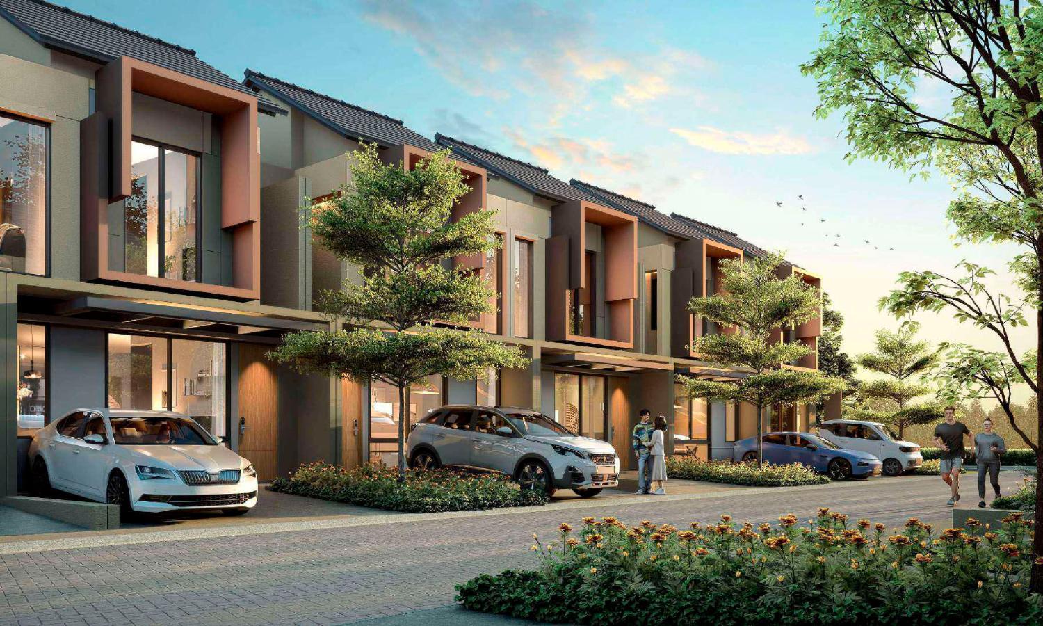 rumah 1M bsd
