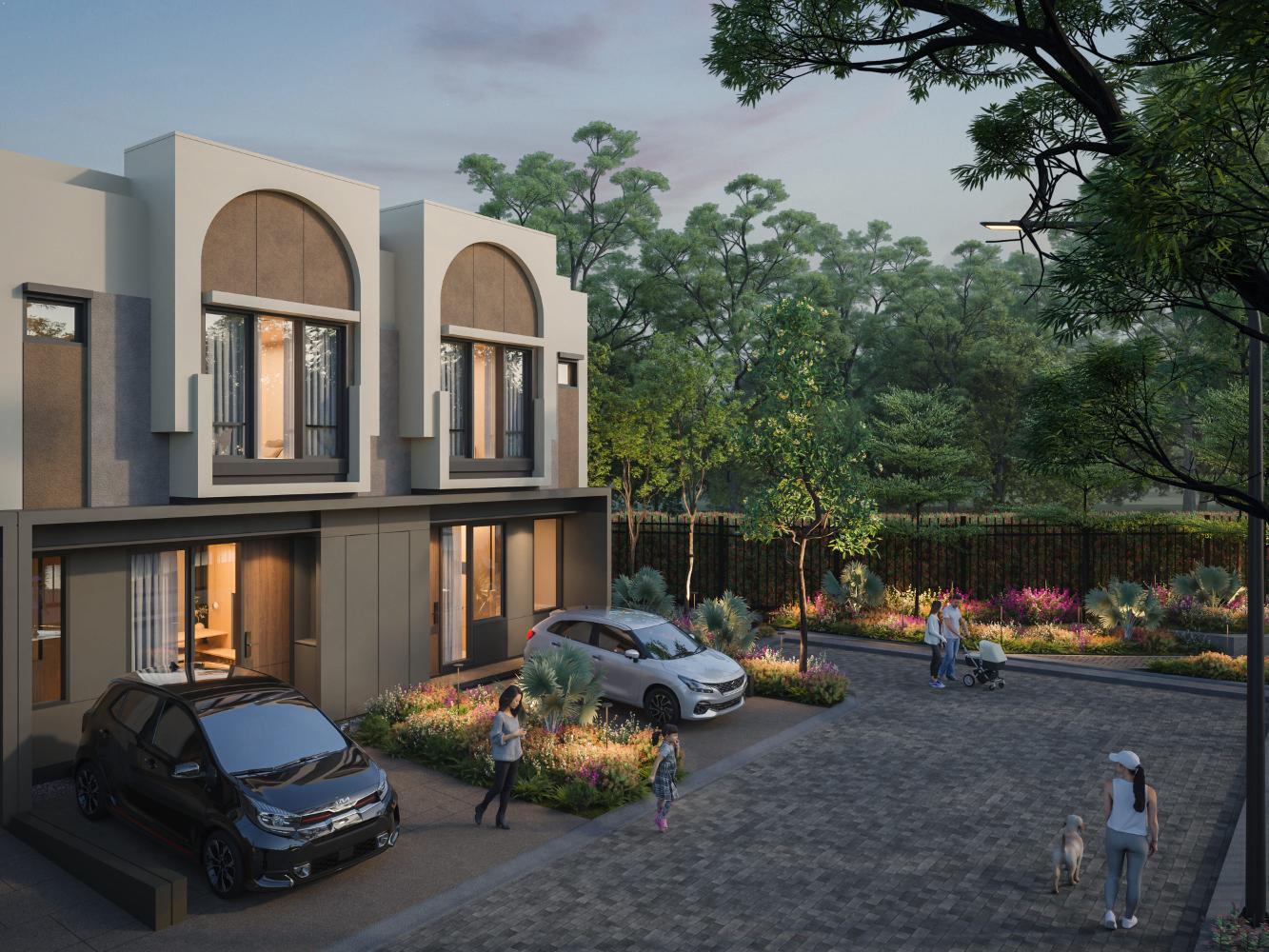 tipe 5,5 Vyorelle BSD, rumah bsd 1M