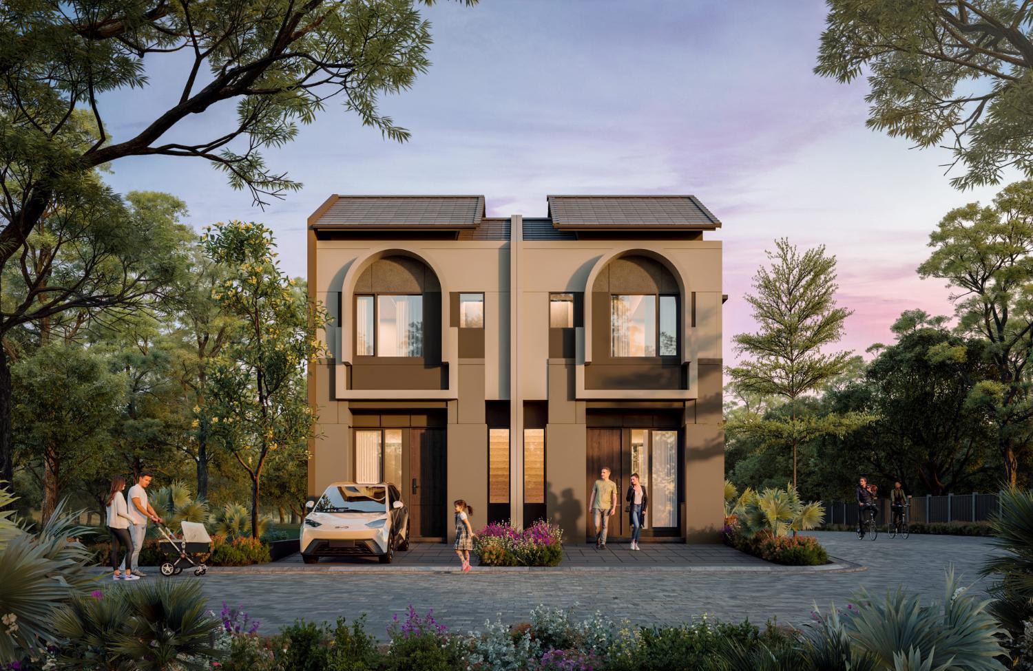 rumah 1m bsd
