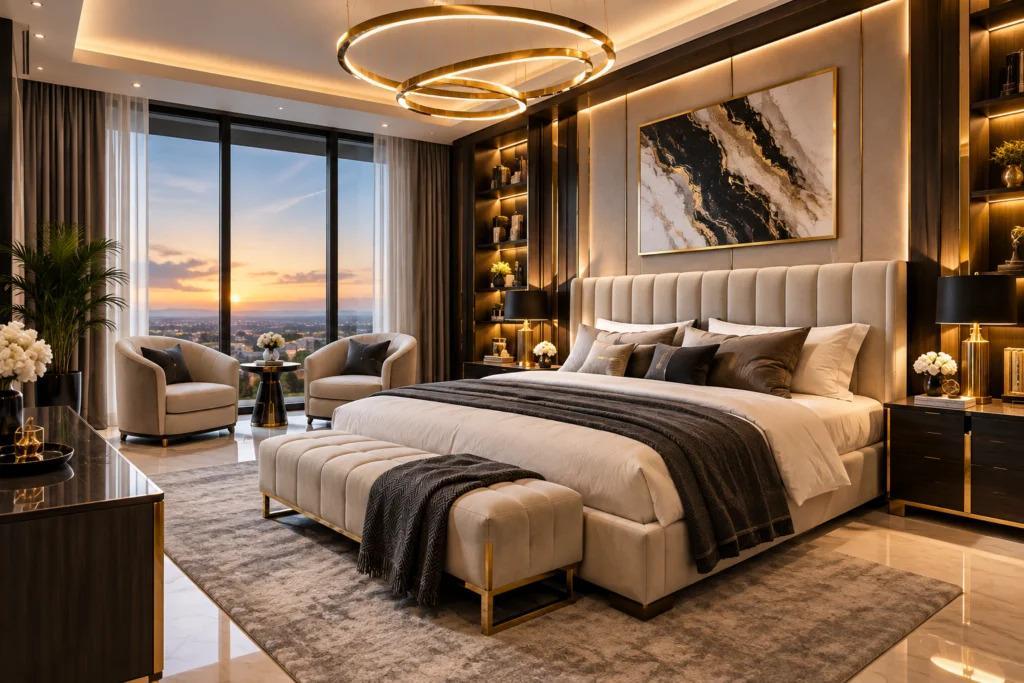 Desain Kamar Modern Luxury