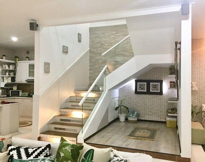 desain mushola rumah, desain mushola minimalis modern