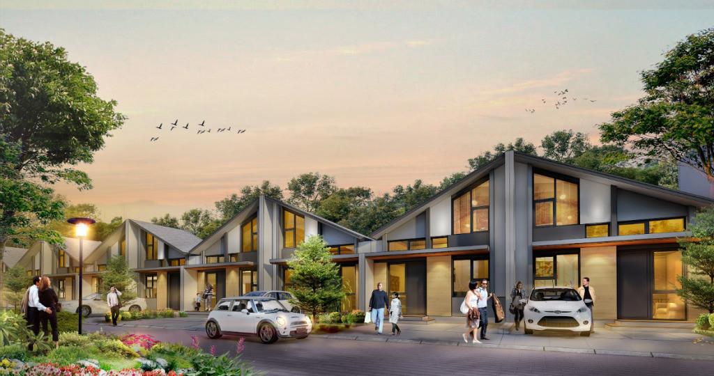 hunian kawasan perkembangan bisnis