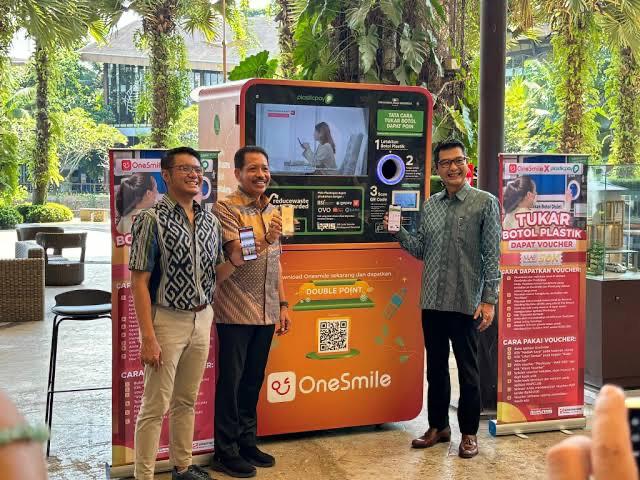 reverse vending machine, mesin sampah plastik