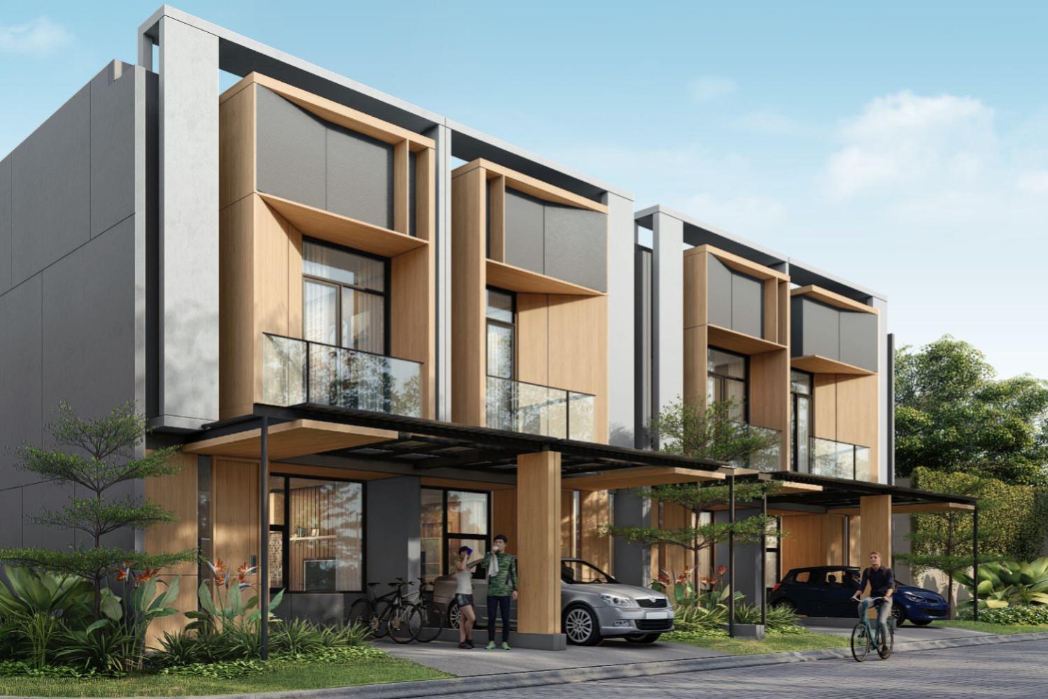 rumah bsd, rumah bsd fasilitas lengkap, rumah 2 lantai bsd