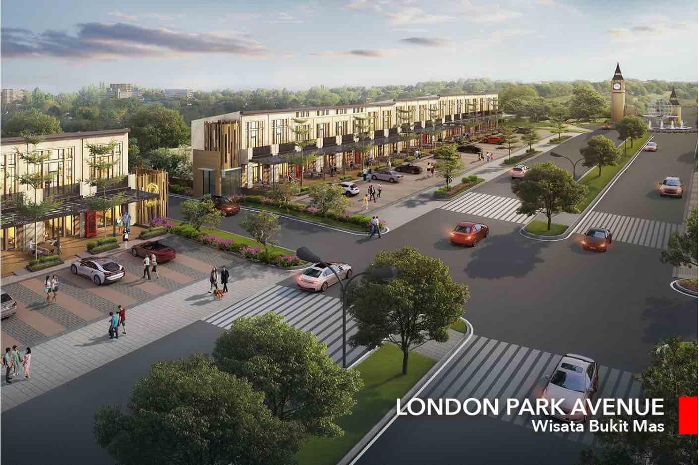 London Park Avenue: Ruko Surabaya Strategis, Pas untuk Bisnis!