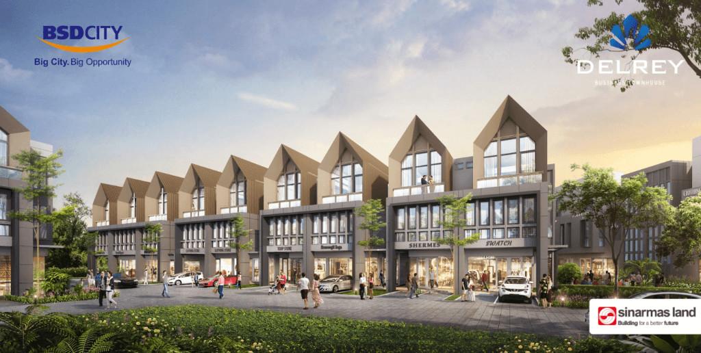 delrey business townhouse bsd