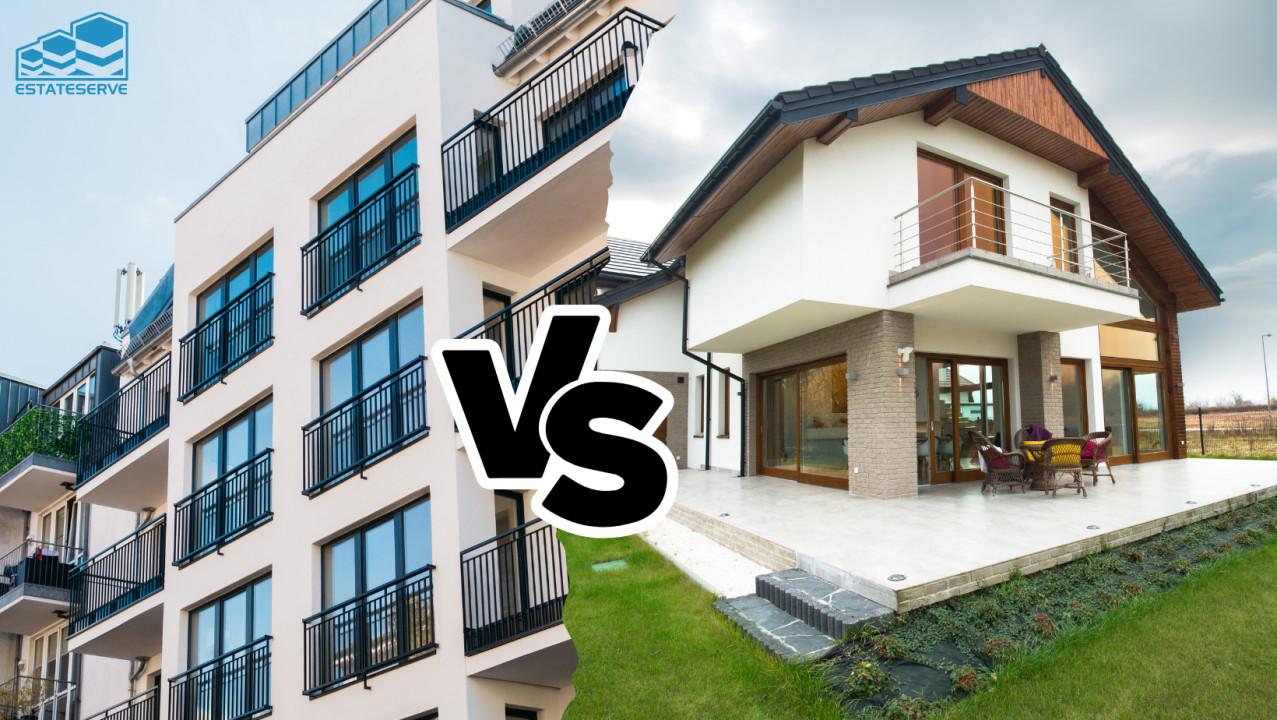 jual rumah vs apartemen