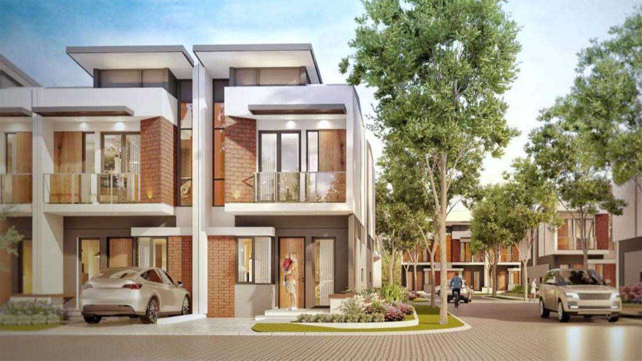 Rumah milenial modern harga 1m