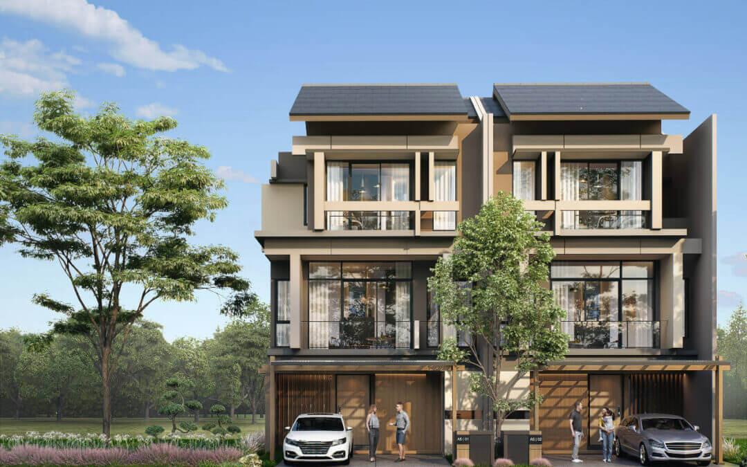 Rumah modern Jepang BSD