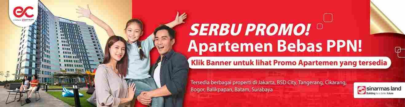 Apartemen dengan harga terbaik di BSD - Sinar Mas Land