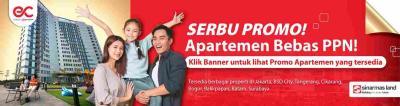 Apartemen dengan harga terbaik di BSD - Sinar Mas Land