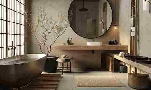 6 Inspirasi Desain Kamar Mandi Minimalis Ala Japandi - Sinar Mas Land