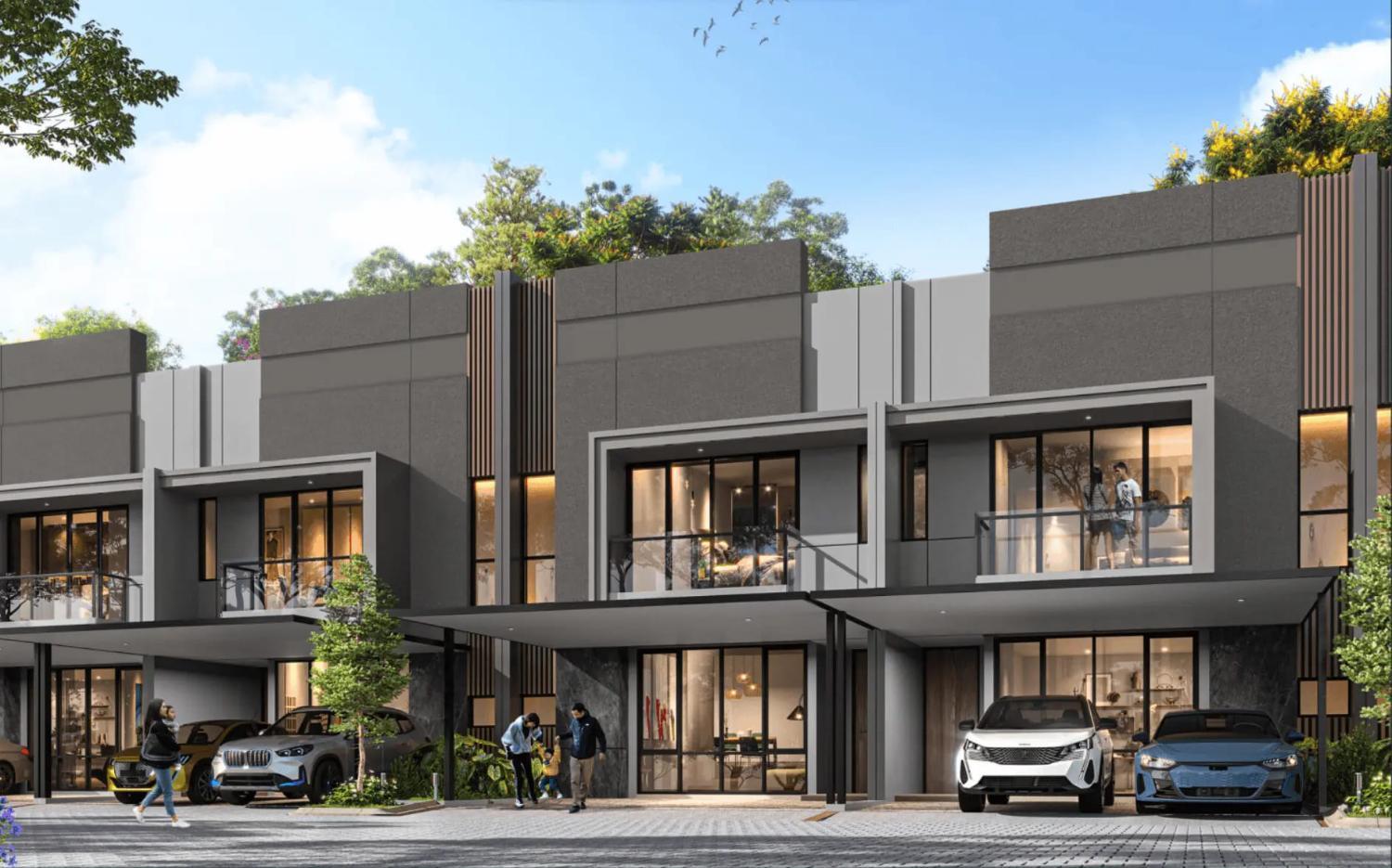 rumah 1M cibubur, rumah kota wisata, orlens kota wisata