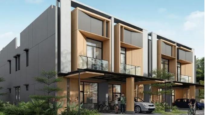 rumah 2m full furnished di bsd