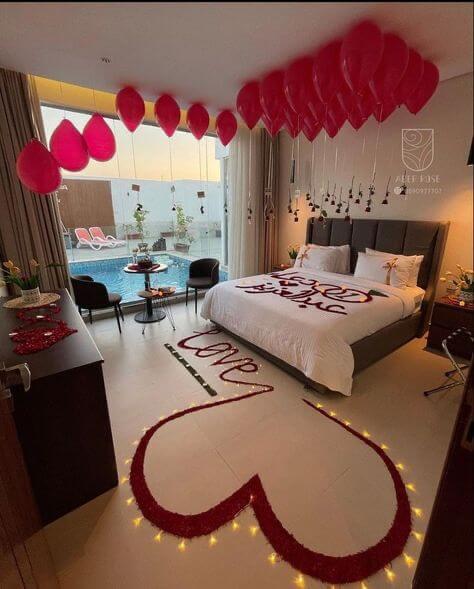 valentine, tips dekorasi kamar valentine, hari kasih sayang