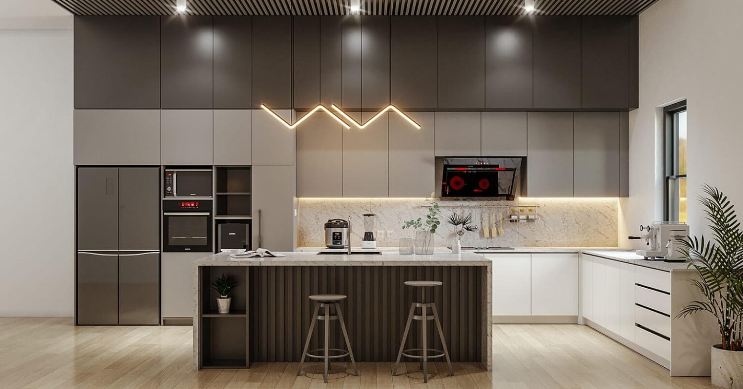 desain dapur bersih