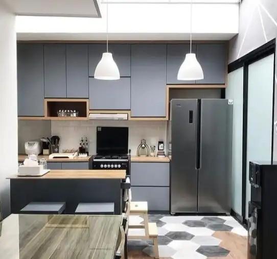 desain dapur minimalis modern, contoh desain dapur timeless