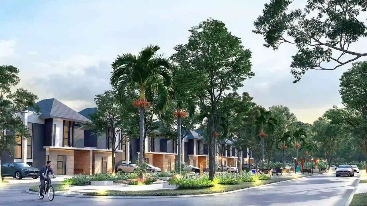 rumah modern dekat IKN