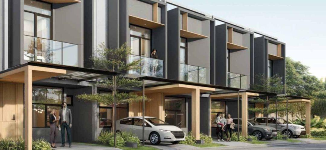 rumah 2 lantai bsd, rumah sekelas cluster elaia citragarden serpong