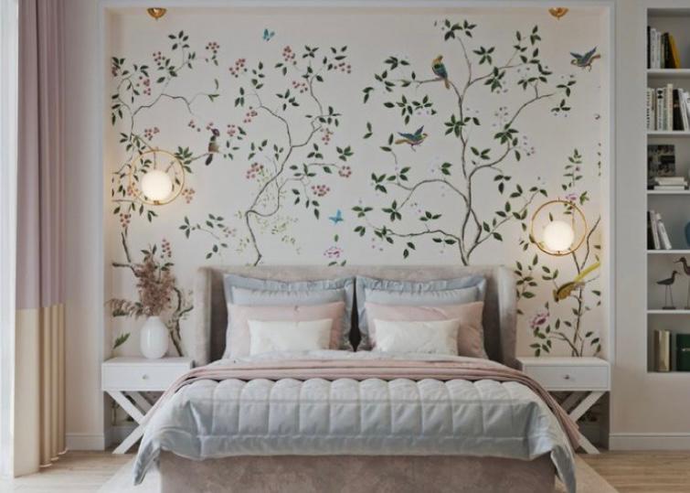 wallpaper dinding aesthetic, inspirasi wallpaper dinding aesthetic, wallpaper tembok aesthetic, wallpaper kamar aesthetic