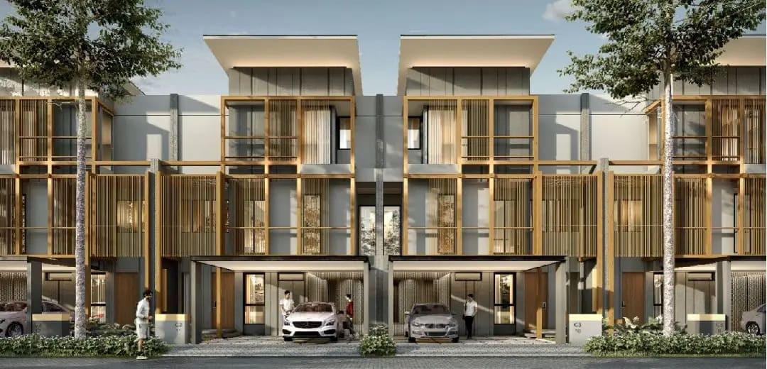 rumah 3 lantai bsd, rumah tangerang