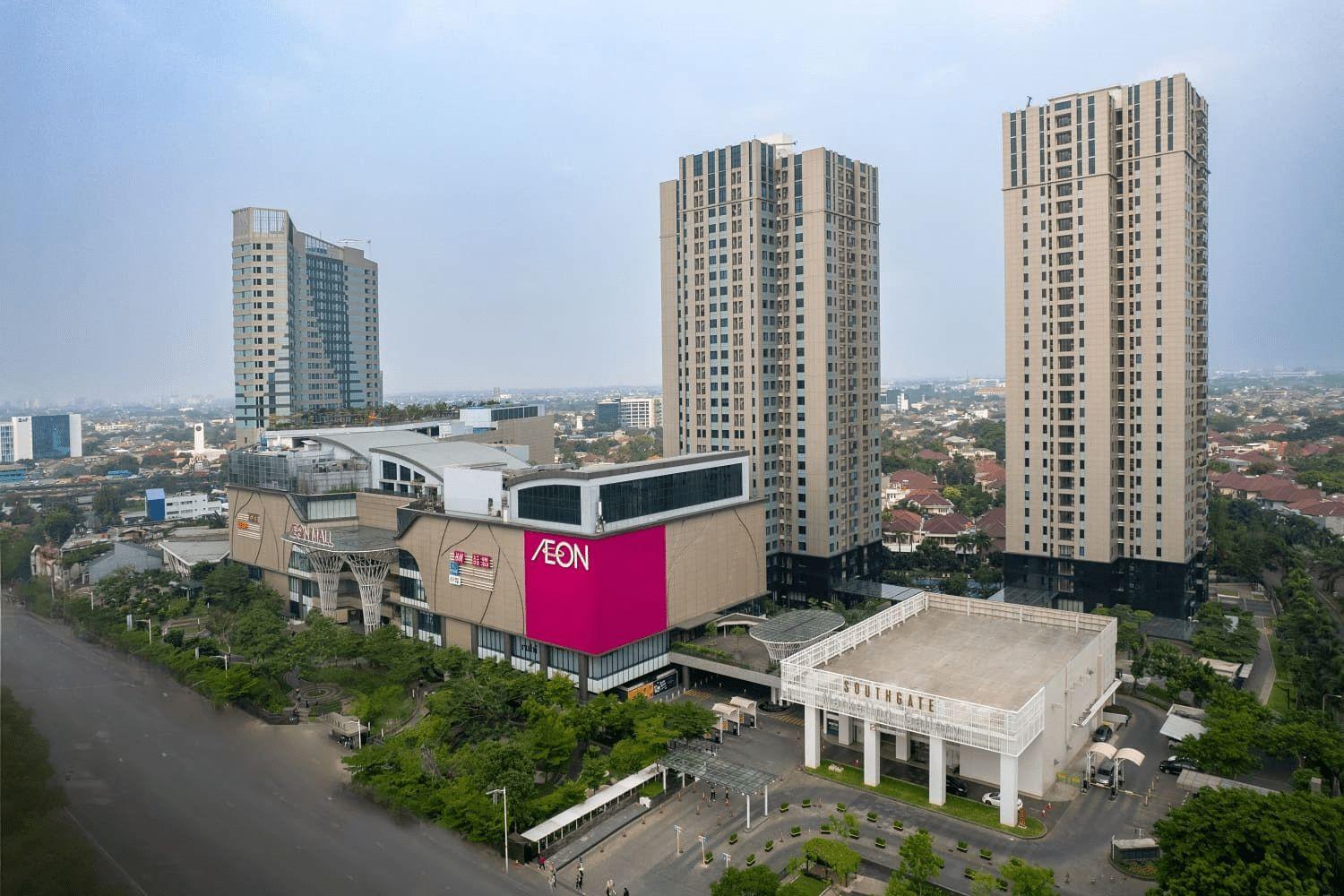 Apartemen sebelah mall