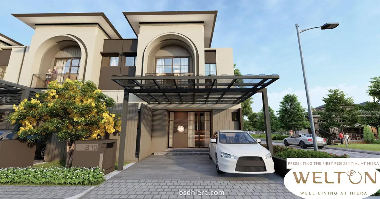 Rumah BSD Lantai Marmer, Rumah di BSD Baru