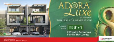 rumah di bsd, rumah mewah di bsd, cluster adora bsd