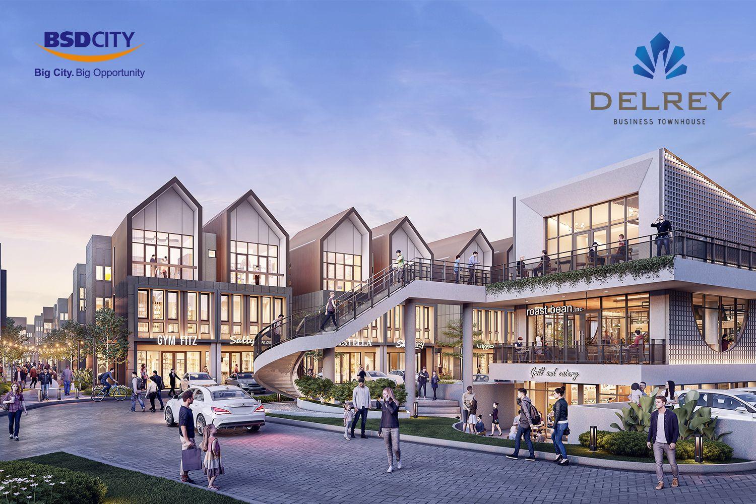 business townhouse strategis di BSD