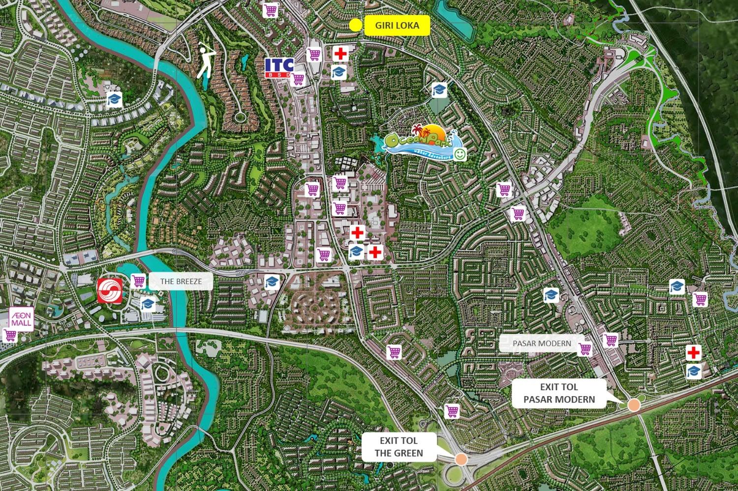 Properti impian di BSD City, Ecatalog Sinar Mas Land