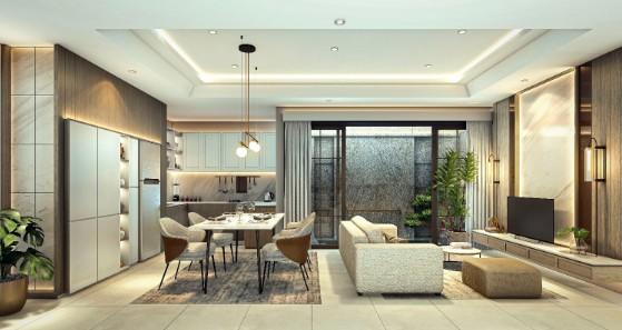 Rumah full furnished di BSD