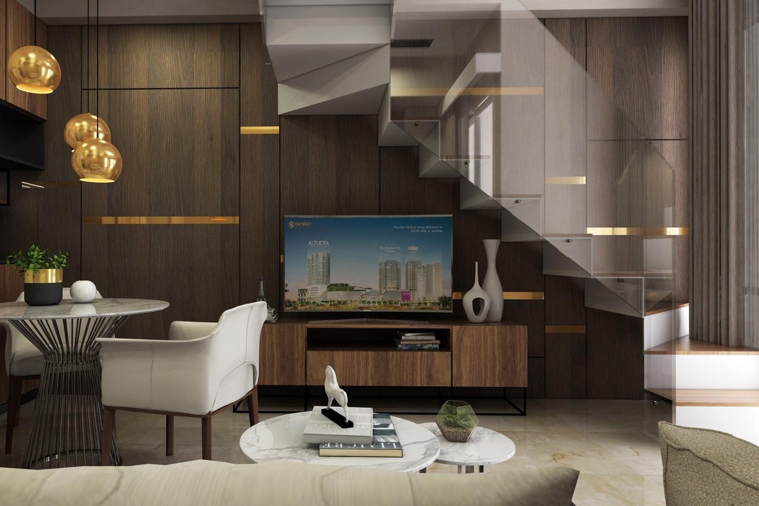 apartemen mewah full furnished di jakarta selatan