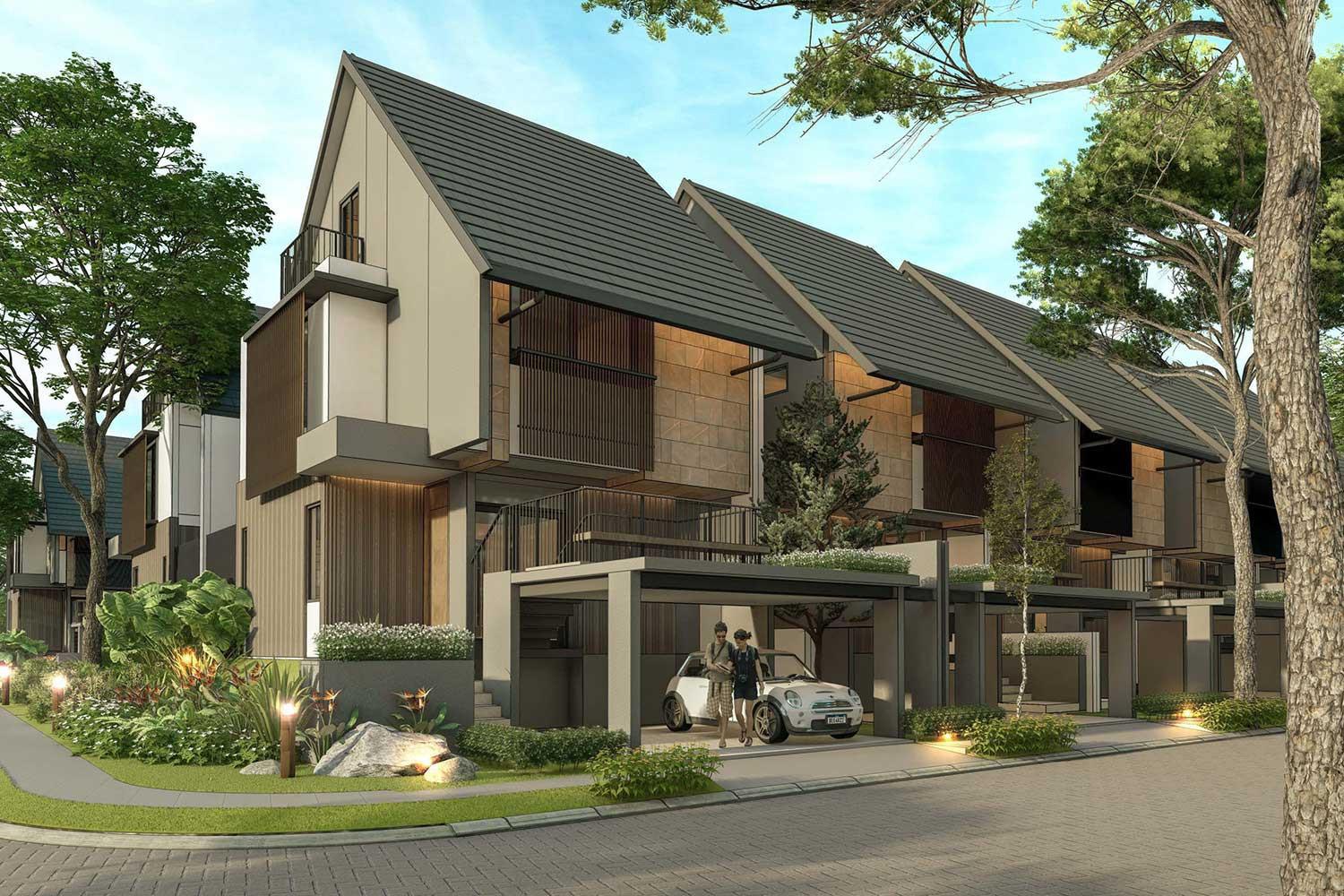 rumah mewah di bsd askara vanya park, askara nue vanya park