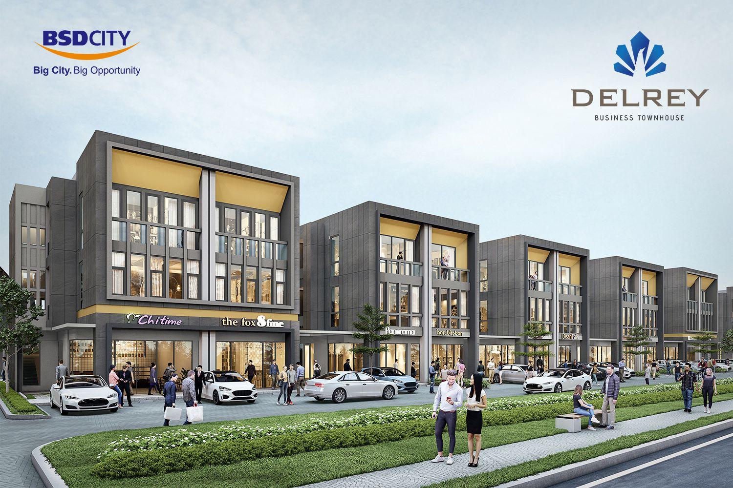 Dijual Shophouse Delrey BIZTOWN BSD City Terbaru