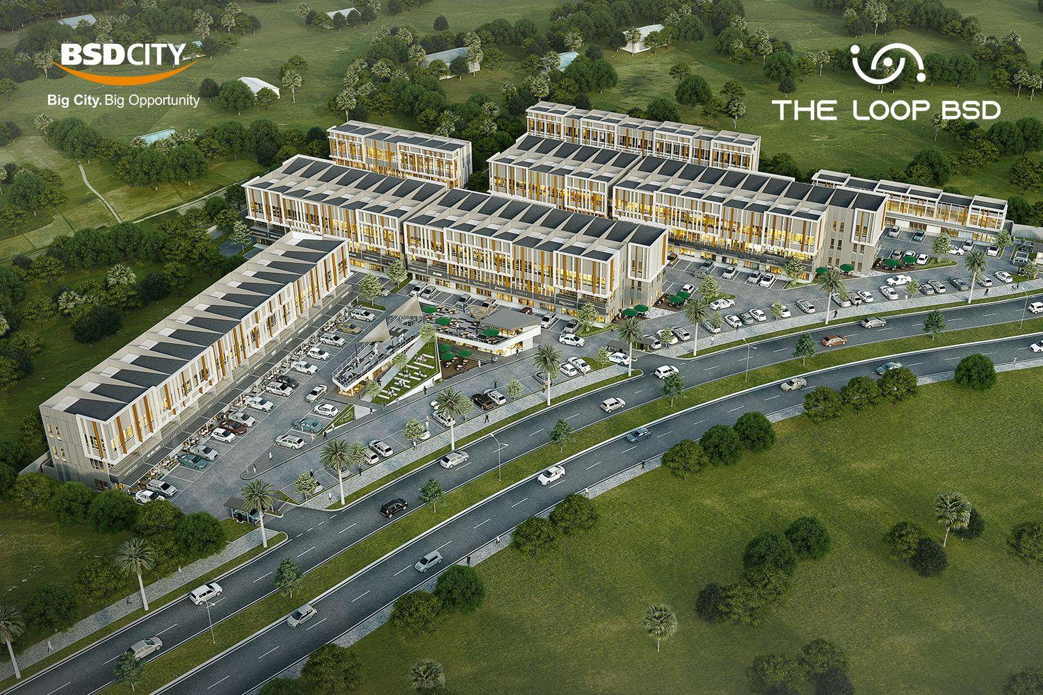 Dijual Shophouse The Loop BSD BSD City Terbaru