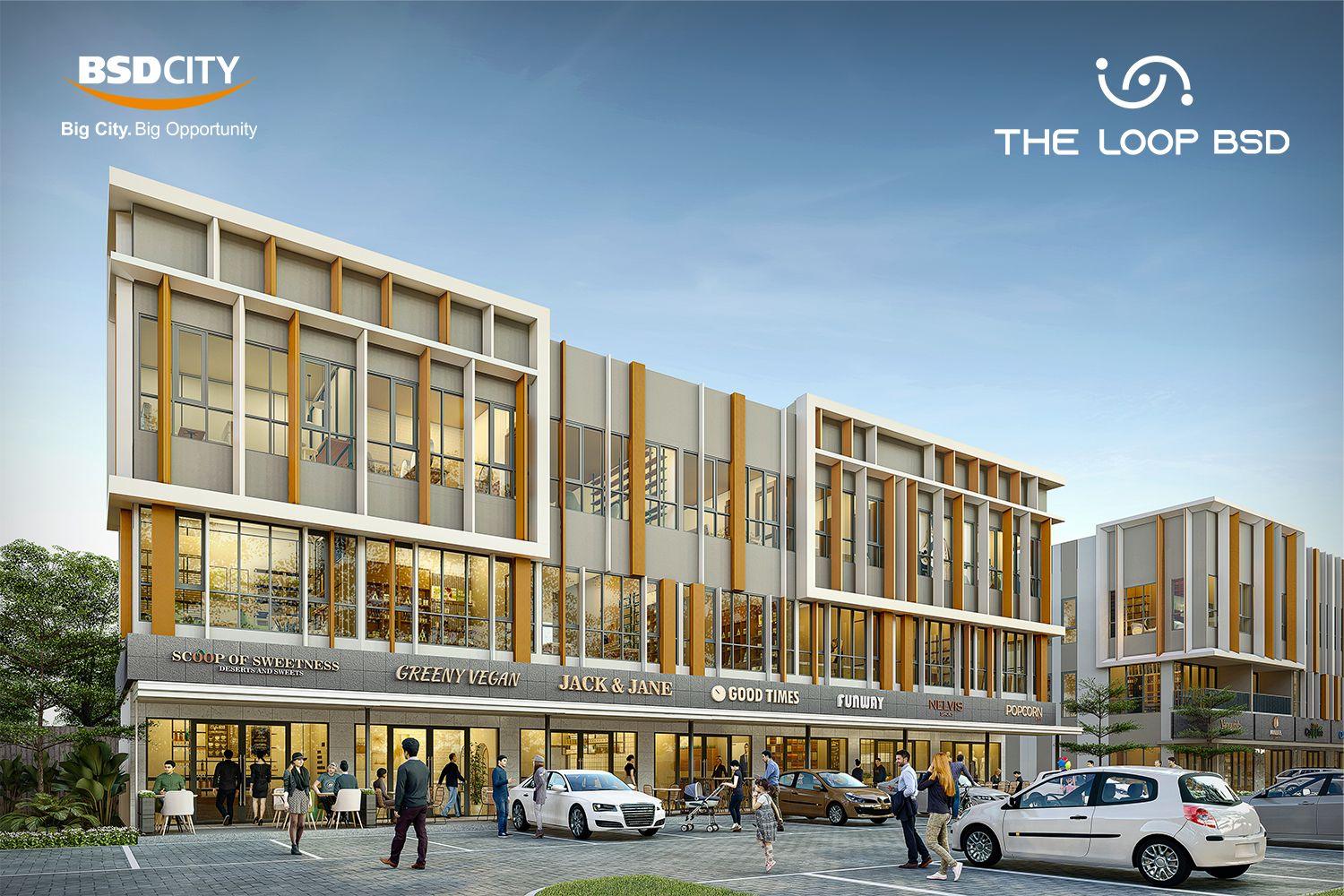 Dijual Shophouse The Loop BSD BSD City Terbaru