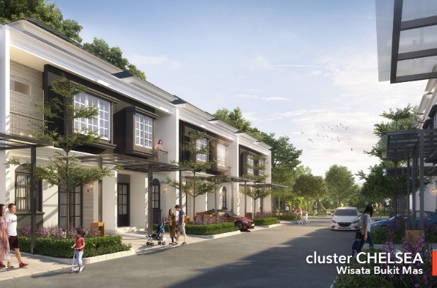 Dijual Rumah Cluster Chelsea Wisata Bukit Mas Surabaya