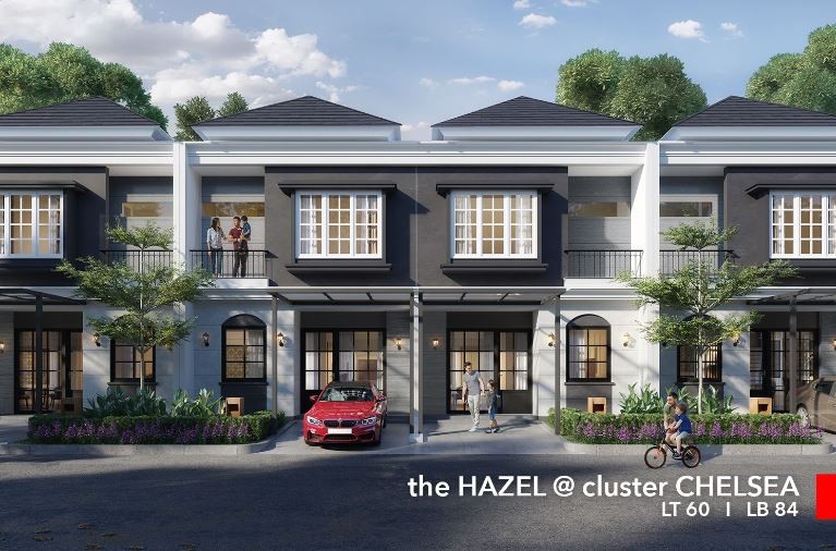 Dijual Rumah Cluster Chelsea Wisata Bukit Mas Surabaya