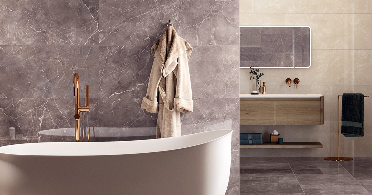 6 Warna Keramik Kamar Mandi yang Bagus dan Elegan