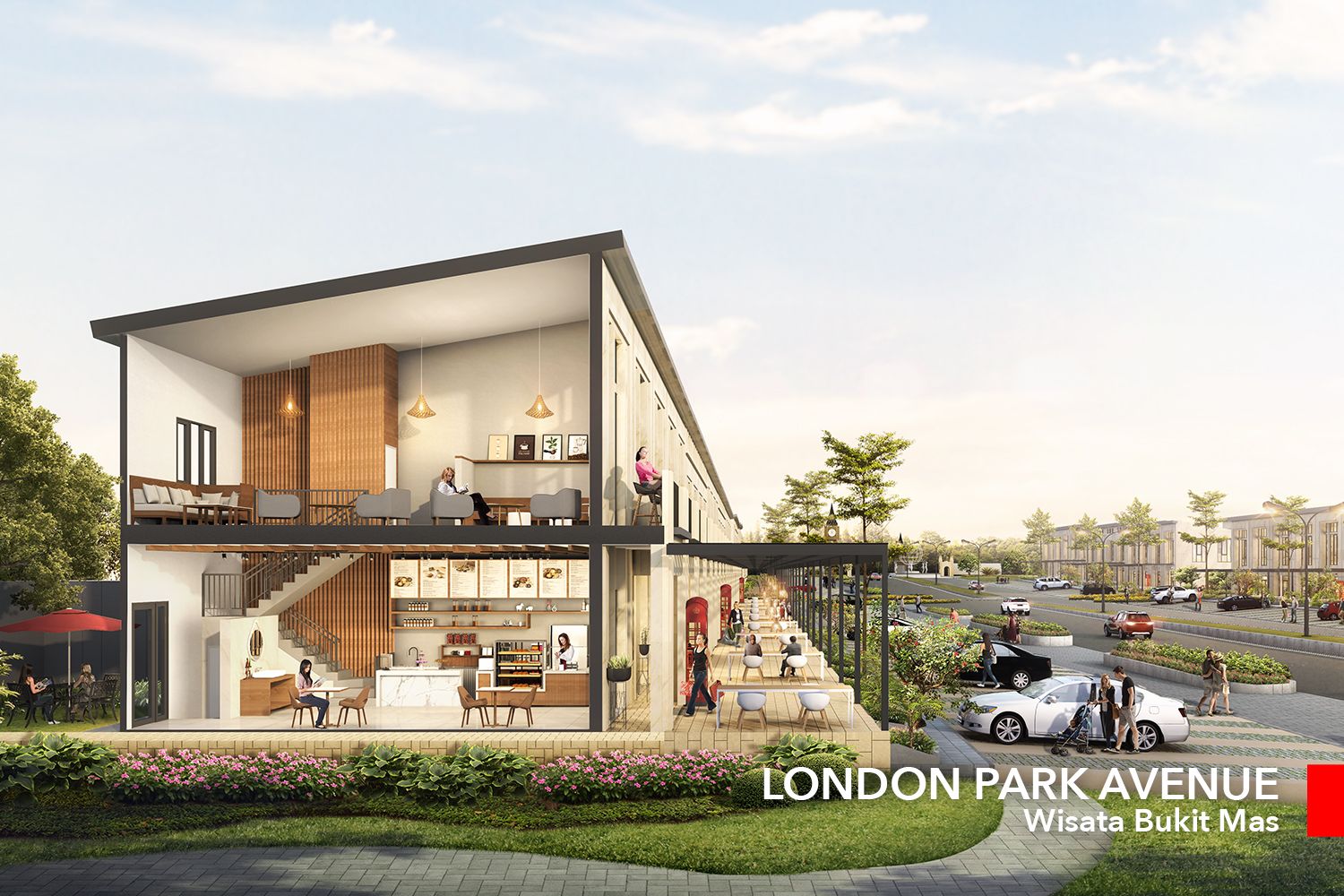 Dijual Shophouse London Park Avenue Wisata Bukit Mas Surabaya Terbaru