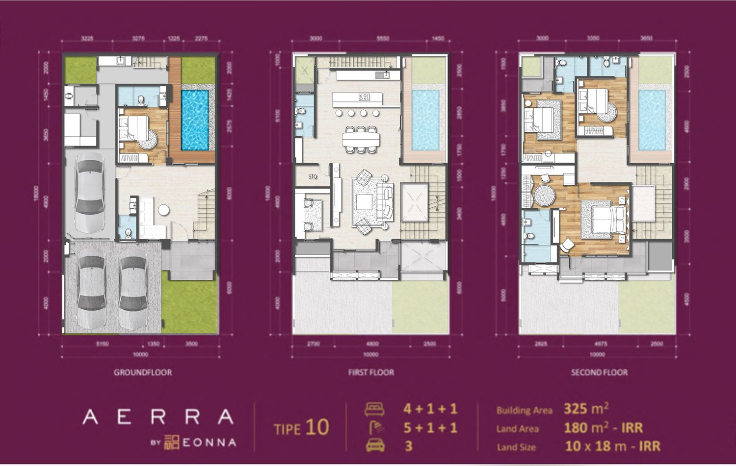 Aerra at The Eonna, properti rumah terbaik di BSD City dengan lokasi strategis | griyamantan